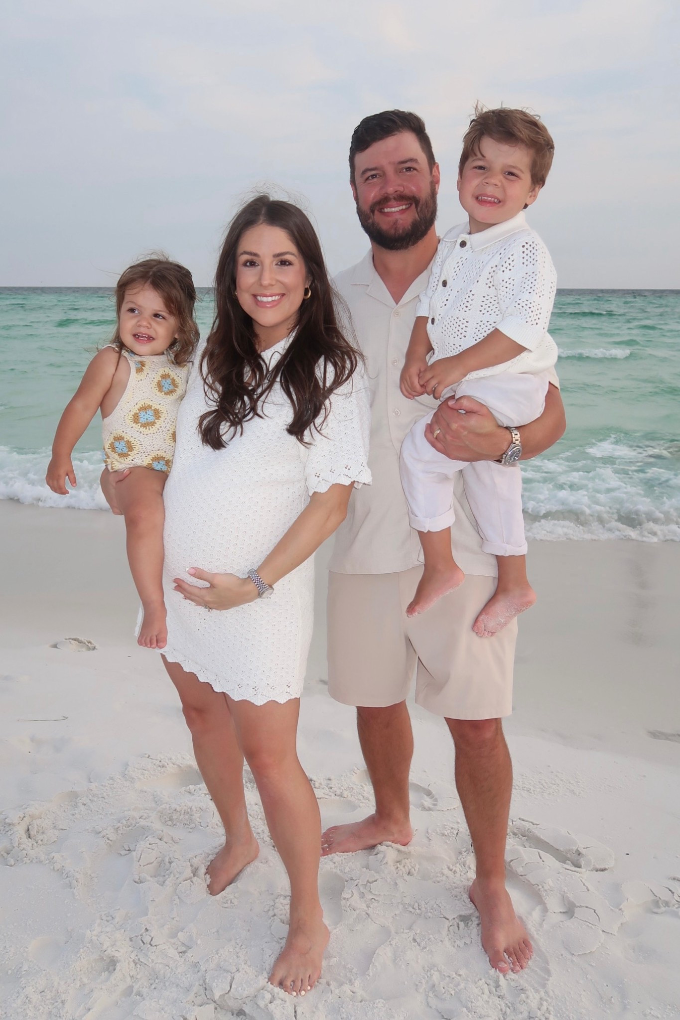 Linked what I could from our family beach pic outfits! Brady’s knit romper and Smith’s pants are both from @zara 

#LTKStyleTip #LTKFamily #LTKBump