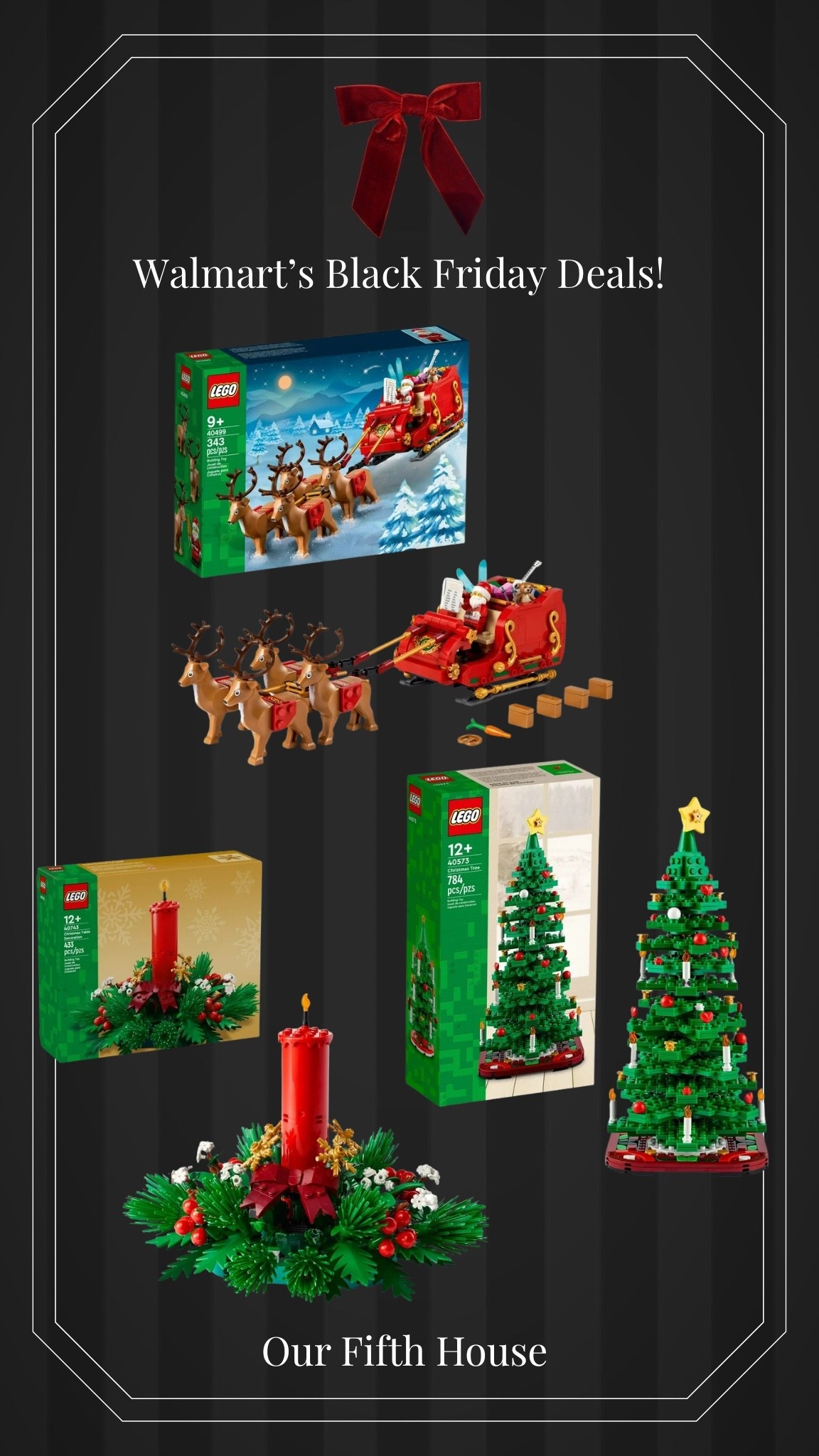 Three Christmas Lego sets are fun for tween, teens, college & well, any cool kid at heart. ♥️🌲 They make really sweet decorations! And they’re almost 50% off for Black Friday! 

#LTKGiftGuide #LTKHoliday #LTKSaleAlert