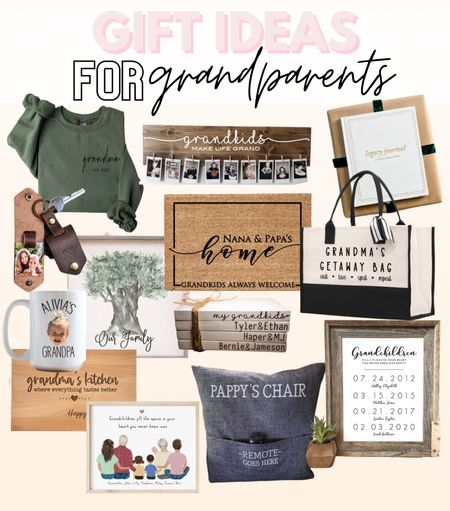 Gifts for grandparents, grandma gifts, grandpa gifts, personalized gifts, Etsy finds

#LTKGiftGuide #LTKfamily #LTKHoliday