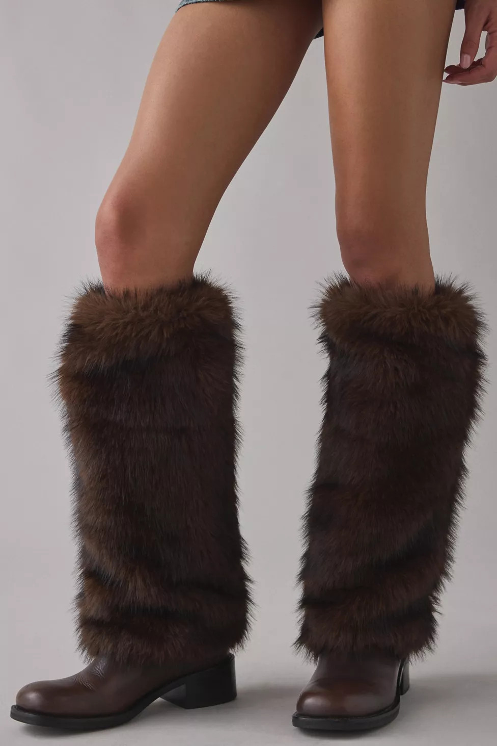 Faux Fur Leg Warmers | Urban Outfitters (US and RoW)