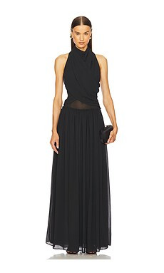 L'Academie by Marianna Amouage Maxi Dress in Black from Revolve.com | Revolve Clothing (Global)