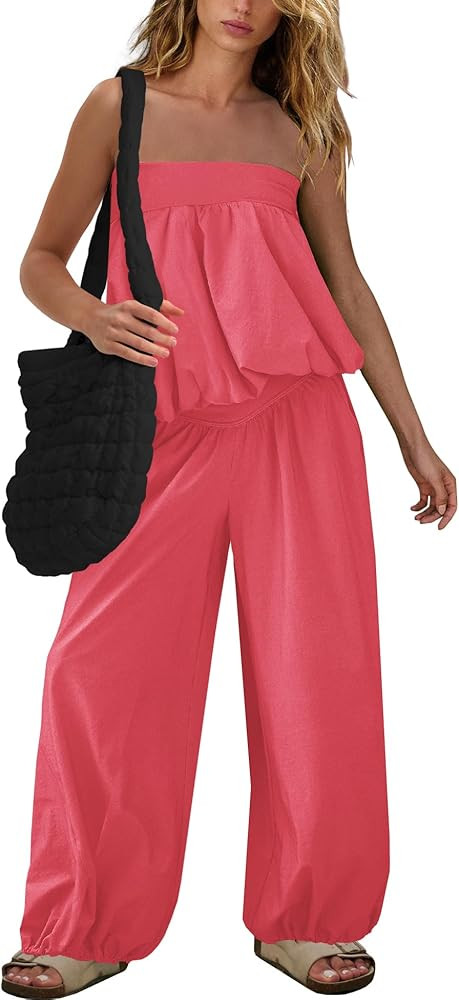 SENSERISE Pants Sets Women 2 Piece Outfits Lounge Set | Amazon (US)