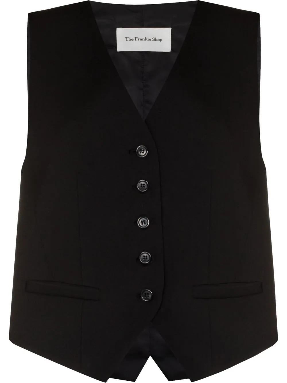 Gilet met enkele rij knopen | Farfetch Global