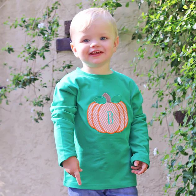 The Great Pumpkin Green Long Sleeve Shirt | Classic Whimsy