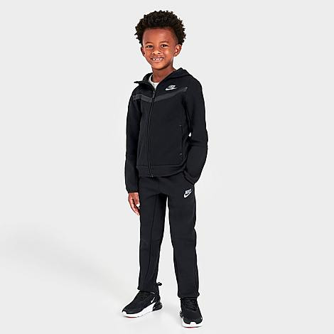 Boys' Little Kids' Nike Tech Fleece Full-Zip Hoodie and Jogger Pants Set | JD Sports (US)