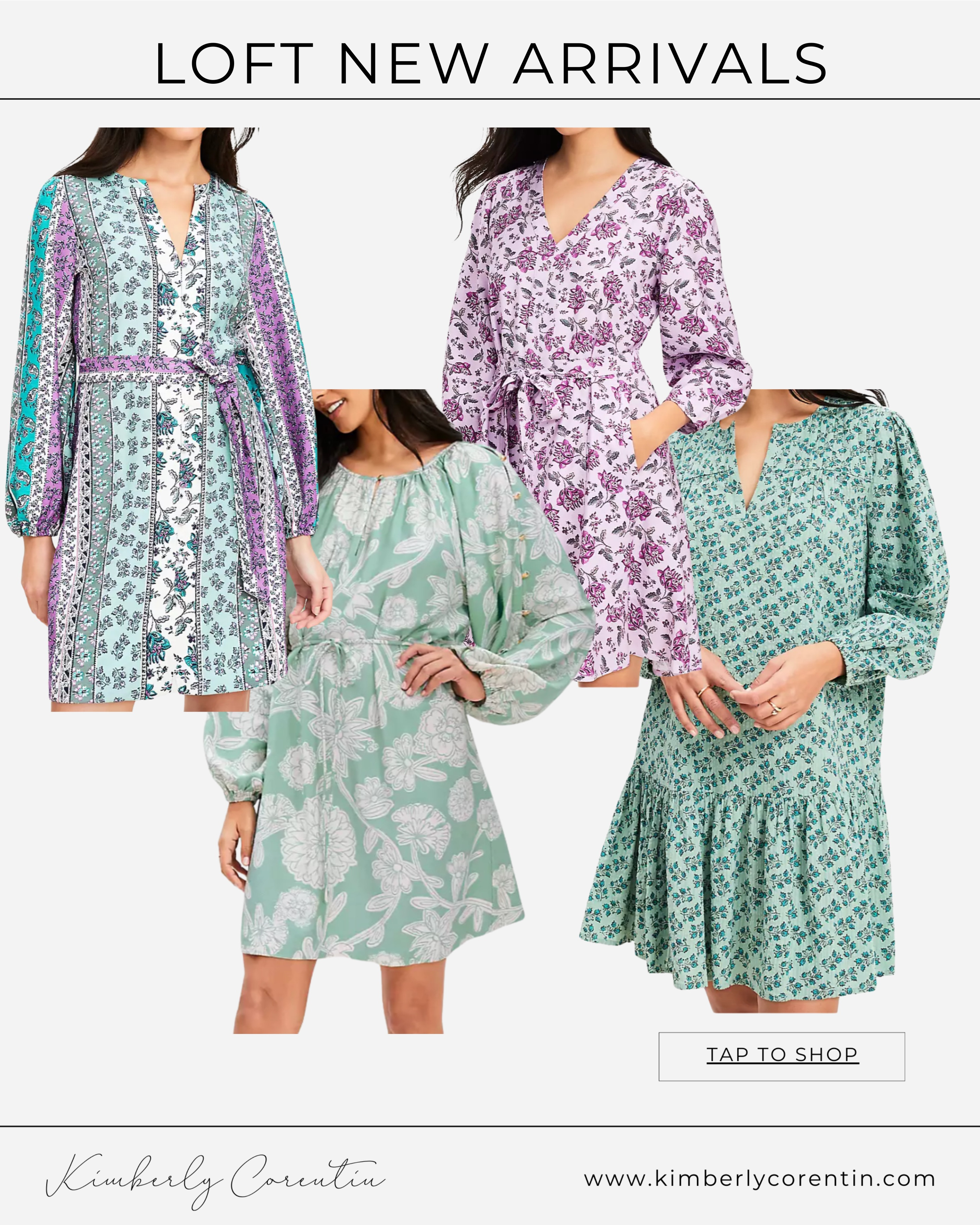 LOFT new arrivals include these beautiful spring dresses! 

Spring dress, Easter dress, vacation outfits, resort wear, floral dresses, green dresses, purple dresses, short dresses 

#LTKFindsUnder50 #LTKSaleAlert #LTKSeasonal