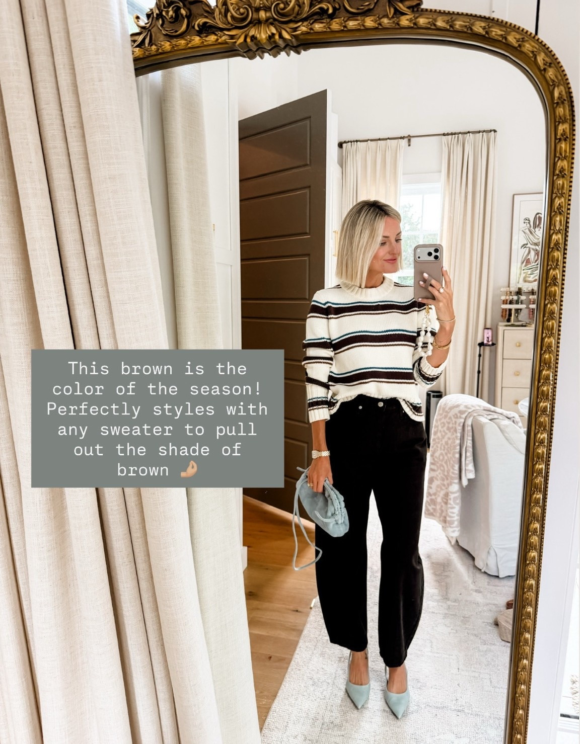 Blue & brown is a combo I’m loving for fall! 

Loverly Grey, Tuckernuck, striped sweater, fall sweater, brown jeans, barrel jeans, fall outfit

#LTKSeasonal