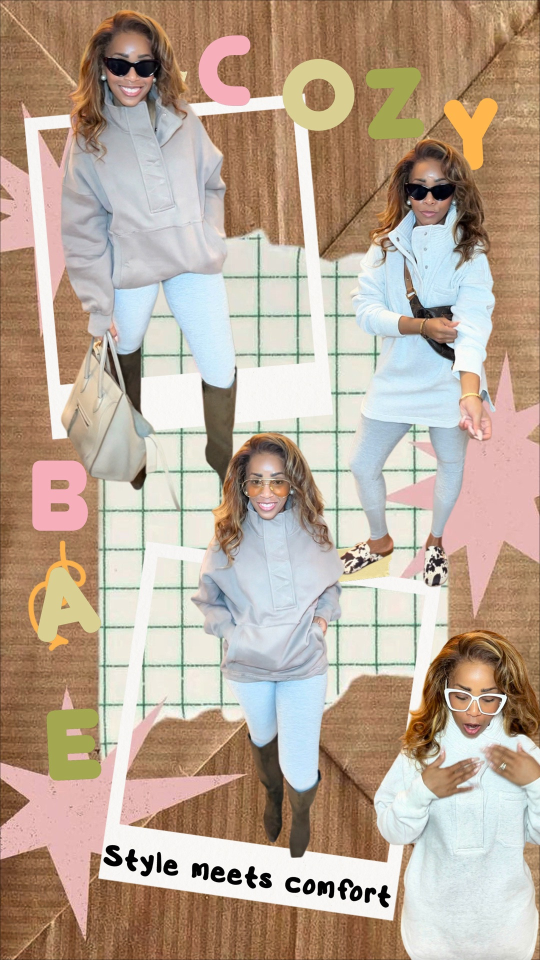 ☁️🤎 NEW SERIES: COZY BAE 🤎☁️
Where comfort meets style because we’re NOT choosing between the two. 😉
Oversized, cozy, cute, and SO easy to style. Leggings, jeans, sweats, boots… she does it all.

#LTKootd #LTKOver40 #LTKgrwm