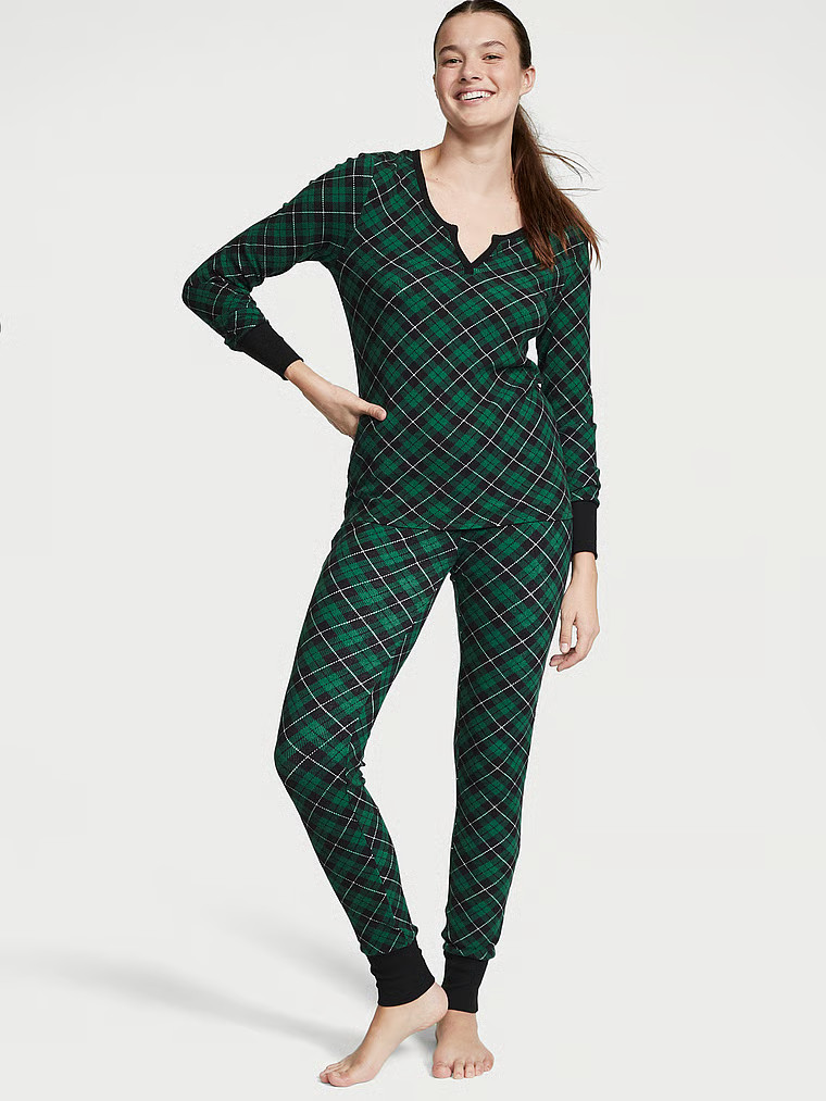 Thermal Long Pajama Set | Victoria's Secret (US / CA )