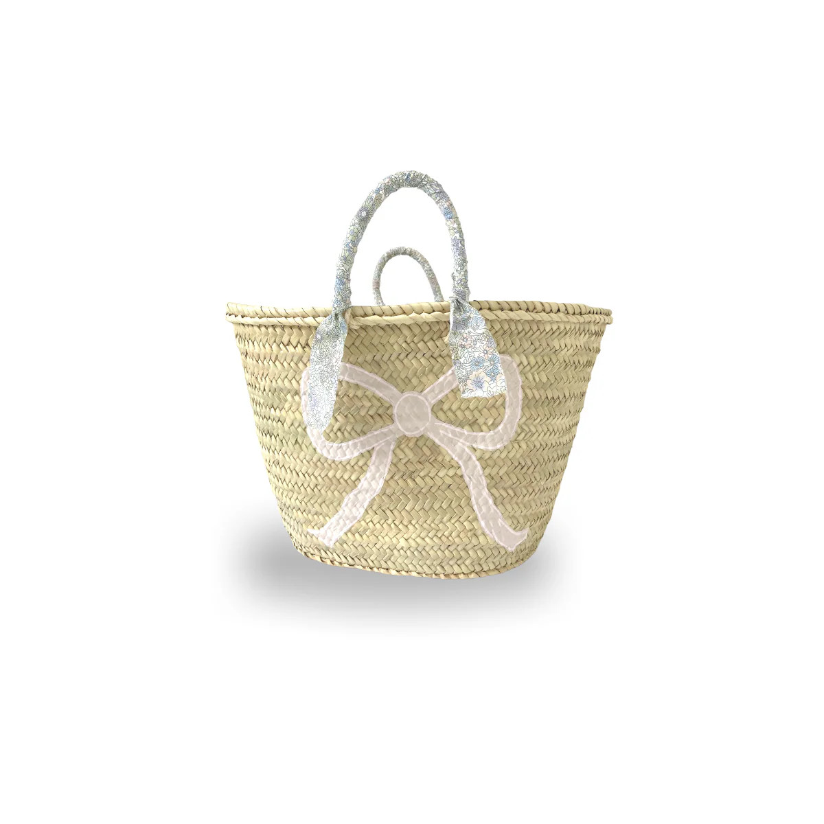 Bow Basket - Pink | Bows & Blue
