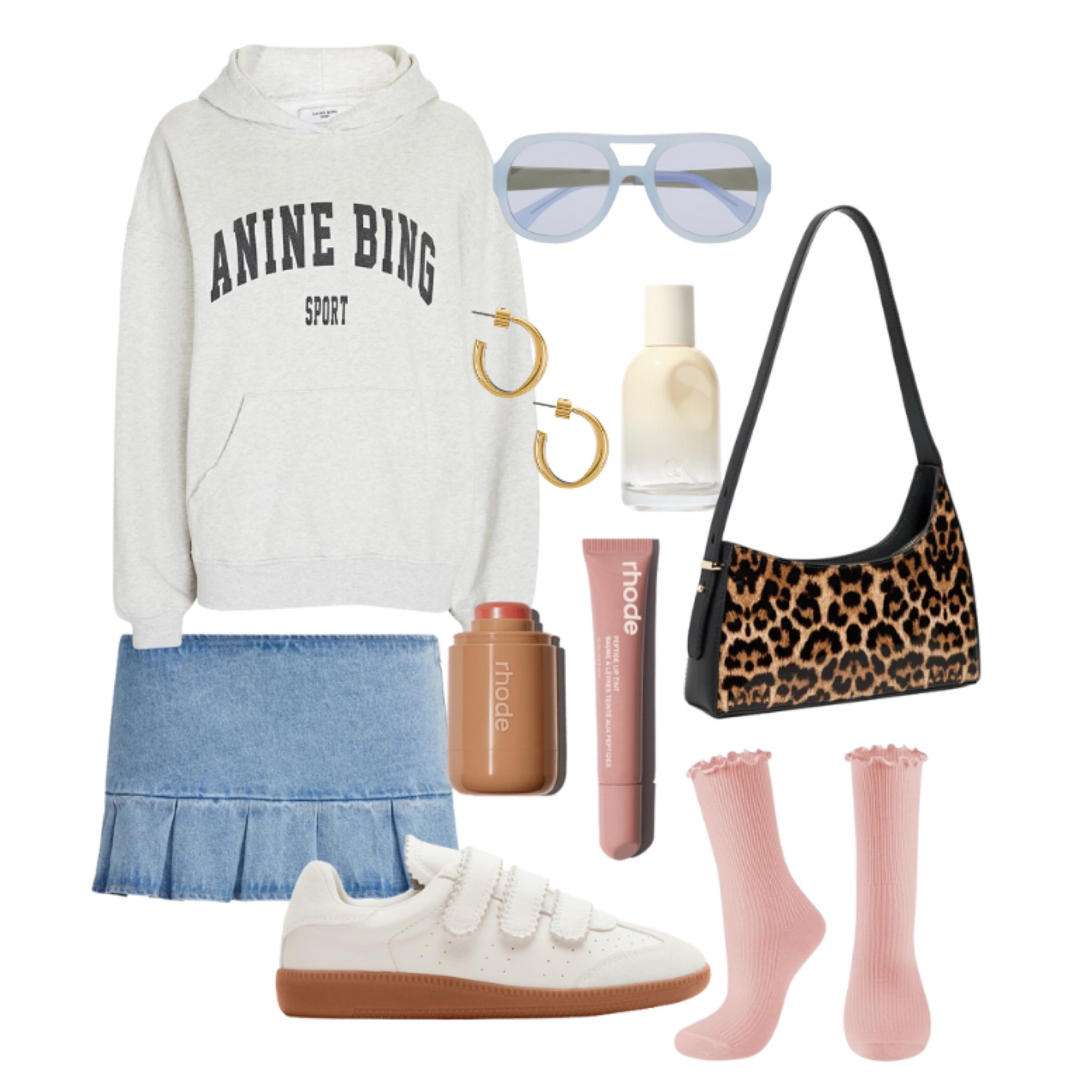 Casual fall outfit 💌  | Seasonal fashion, fall outfit inspo, fall fashion inspo, fall fashion ideas, fall fashion finds, fall fashion outfit ideas, fit of the day, fit check, annie bing, revolve, rhode skin, Steve Madden, Ganni (sorry the sunglasses couldn’t be linked😓 but they are the retro chunky aviator glasses from Ganni!!) 

#LTKGiftGuide #LTKFindsUnder50 #LTKSeasonal