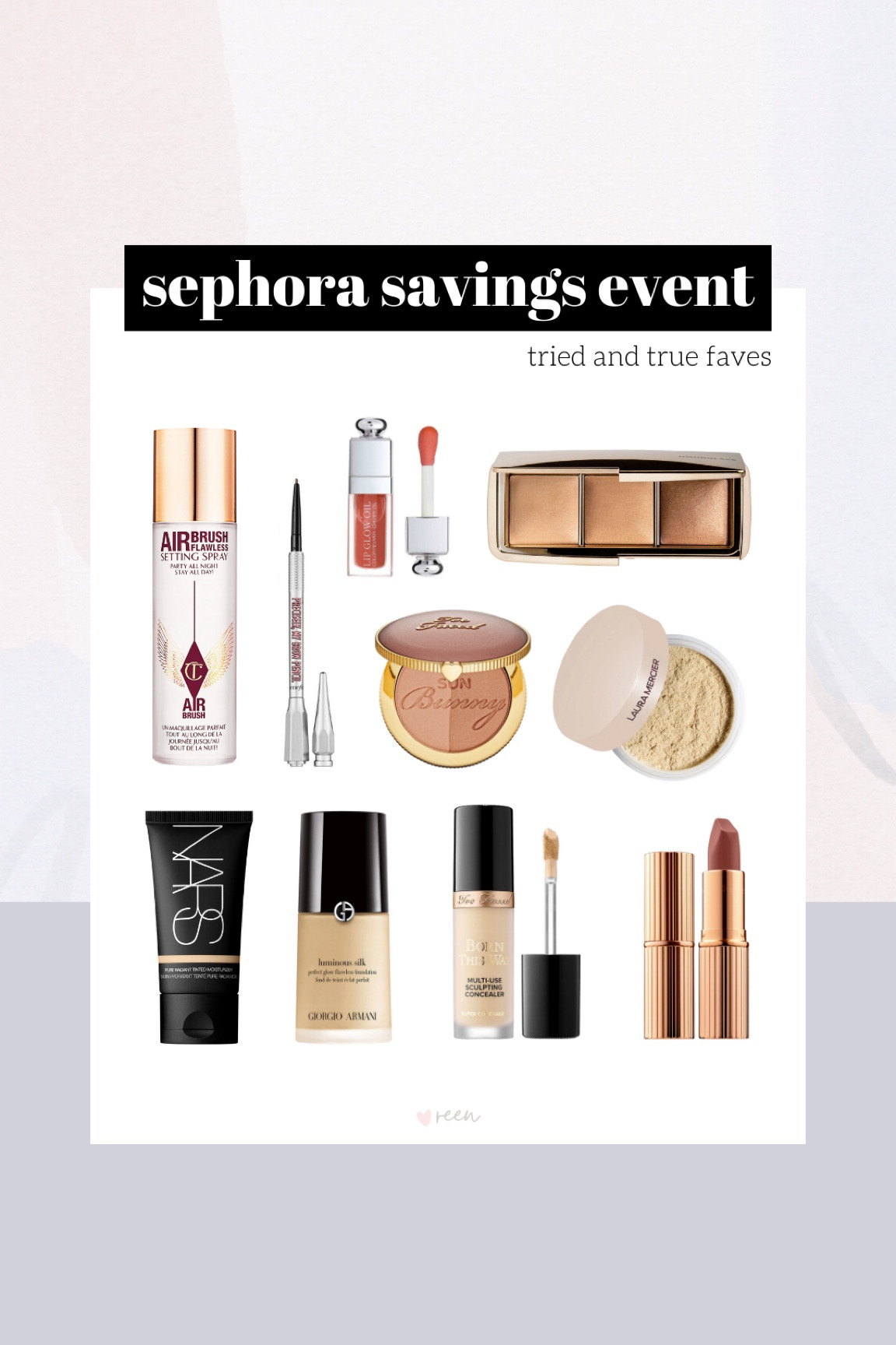Sephora Savings Event: here are some of my tried and true faves. I’ve repurchased these products repeatedly and always pack them in my travel kit. Use code ‘TIMETOSAVE’ to shop the sale at a discount!

#LTKsalealert #LTKbeauty