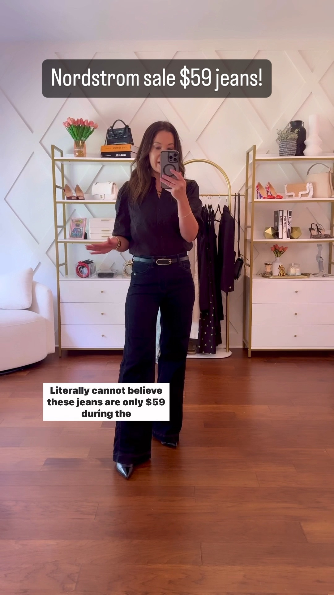 Nordstrom anniversary sale jeans for $59! Wearing a size 0 - perfect for fall and winter! 

#LTKxNSale #LTKSaleAlert #LTKOver40