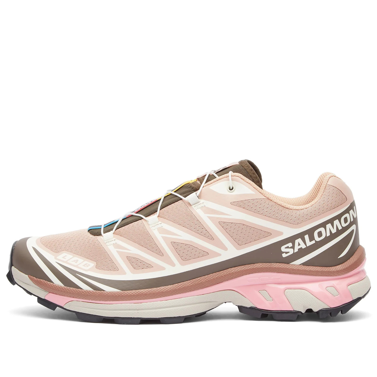 Salomon Xt-6 Sneaker Mahogany Rose/Earth Brown/Flamingo Pink | END. Clothing
