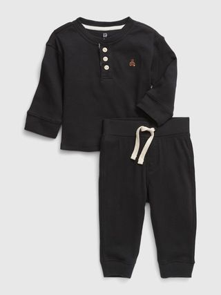 Baby Rib Two-Piece Outfit Set | Old Navy (US)