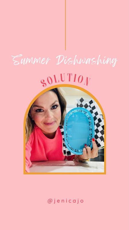 Summer dishwashing solution 