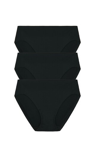 SPANX Smooth Fit To You Bikini Pack Of 3 in Black. | Revolve Clothing (Global)