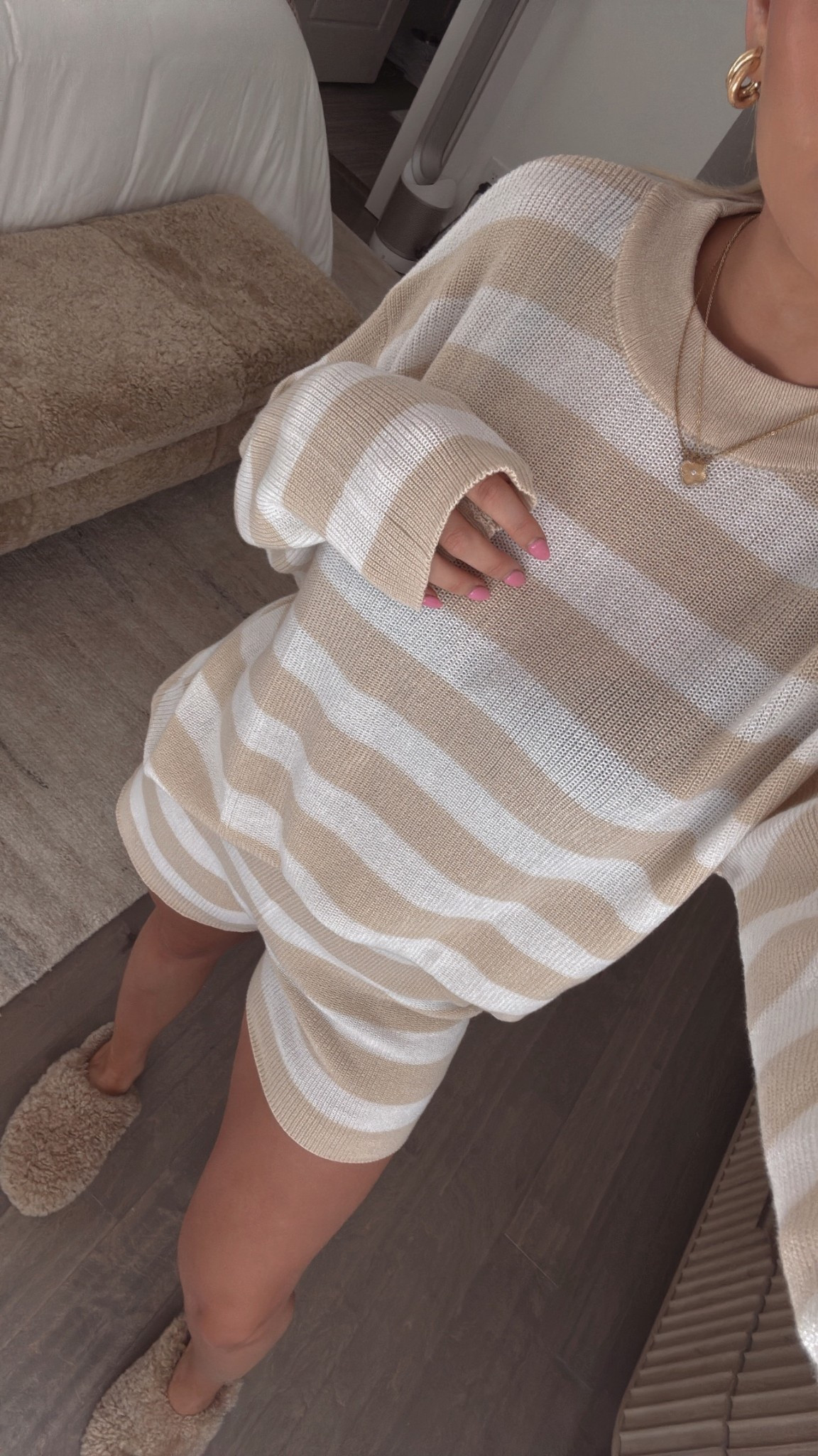 Wearing a medium in this Amazon set 🤍

#LTKFindsUnder50 #LTKStyleTip #LTKHome