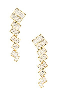 LPA Gable Earring in Clear and Gold from Revolve.com | Revolve Clothing (Global)