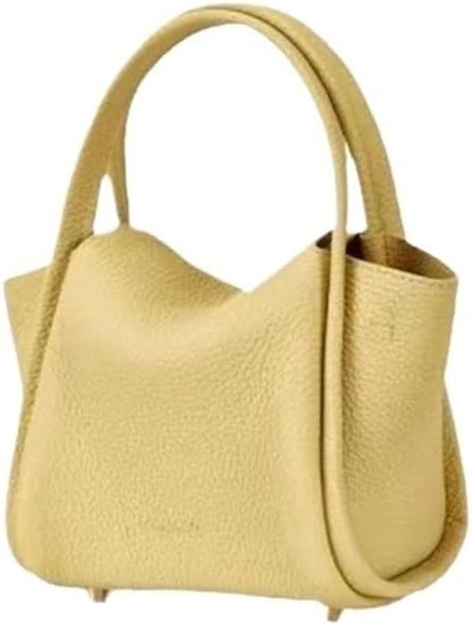 Women's Mini Vegetable Basket Leather Handbag Crossbody Mini Shoulder Bag | Amazon (US)