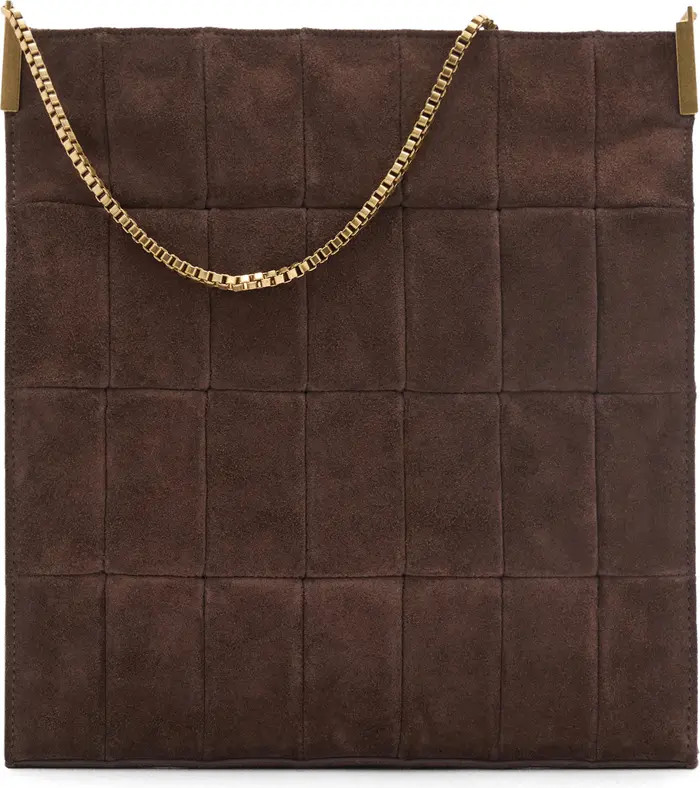 Quilted Suede Shoulder Bag | Nordstrom