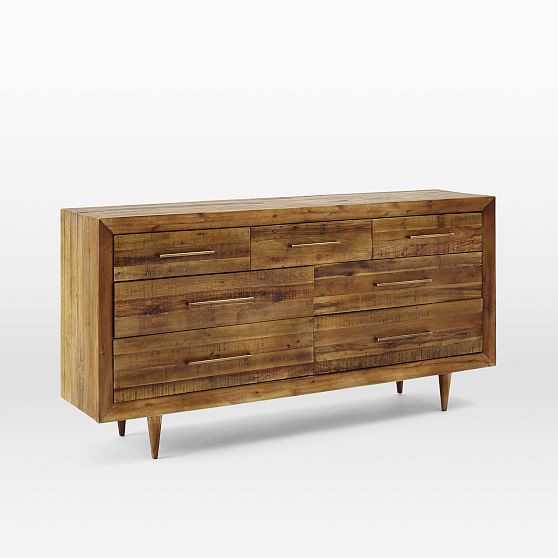 Alexa 70"" 7-Drawer Dresser, Light Honey | West Elm (US)