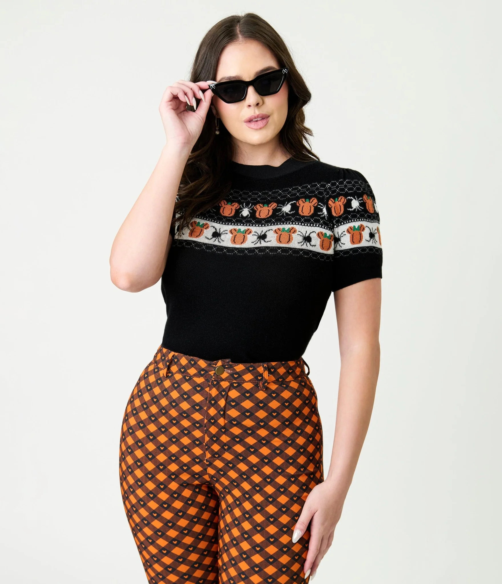 Disney Mickey & Friends Collection by Unique Vintage Black Pumpkin Pat | UniqueVintage