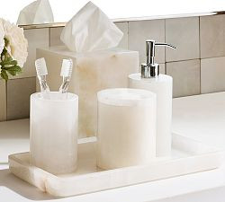 Alabaster Bathroom Accessories | Pottery Barn (US)