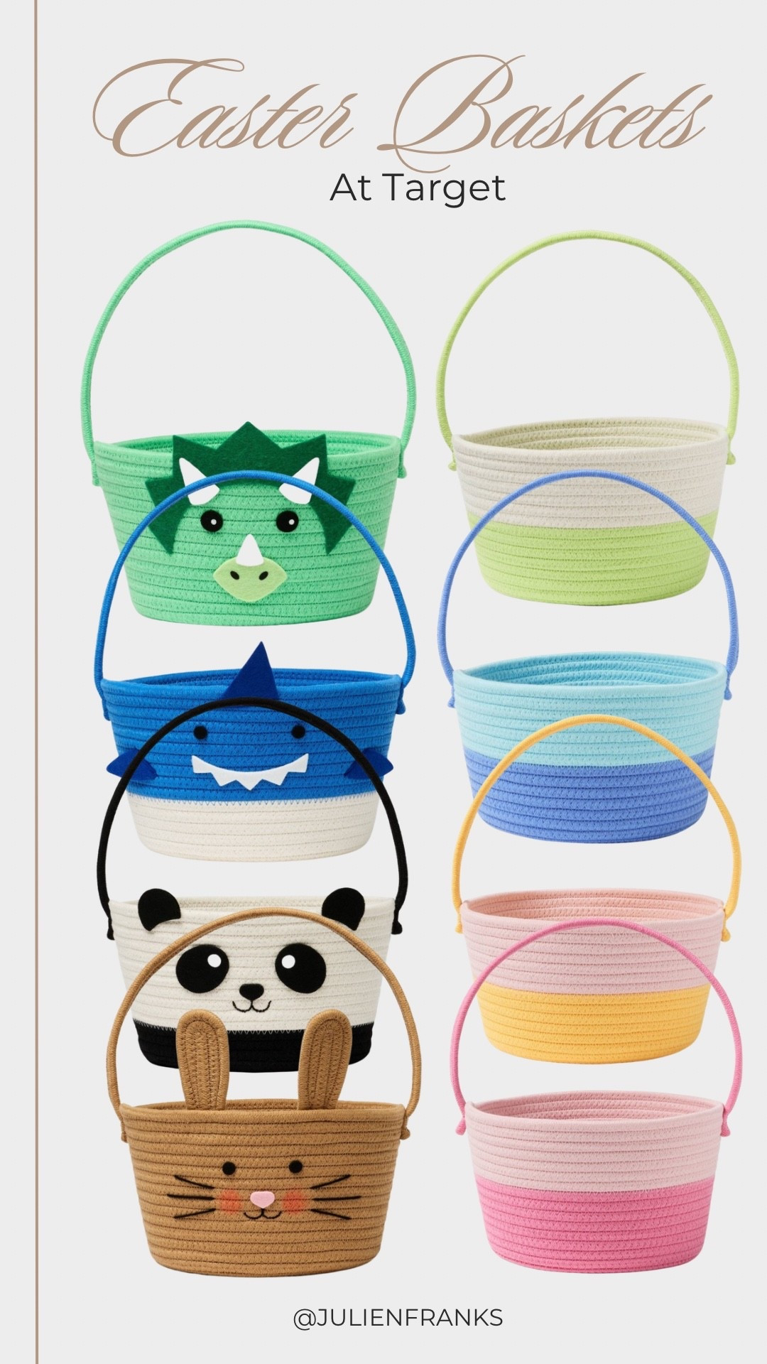 Found the cutest Easter baskets at Target! Obsessed with the animals! 

#LTKKids #LTKmomlife #LTKSeasonal