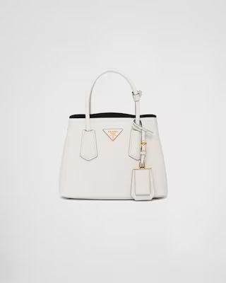 Prada Double Saffiano leather mini bag | Prada Spa US