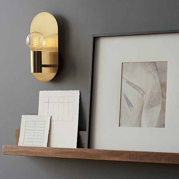 Acacia Wall Ledge 48" + Reviews | CB2 | CB2