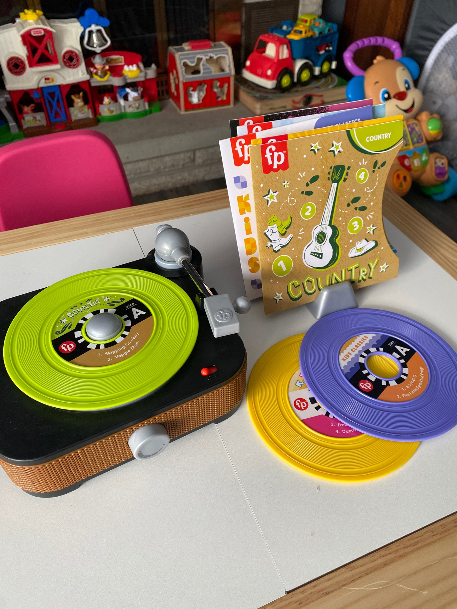 Functional record player perfect for your music loving toddlers! My sons almost 2 and this is a daily played with toy!! We love dancing to the music 

#LTKKids #LTKGiftGuide #LTKFamily