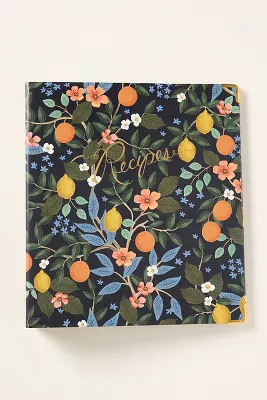 Rifle Paper Co. Cherry Recipe Binder | Anthropologie (US)