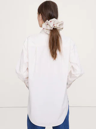 Cotton Hair Scrunchie | Banana Republic (CA)