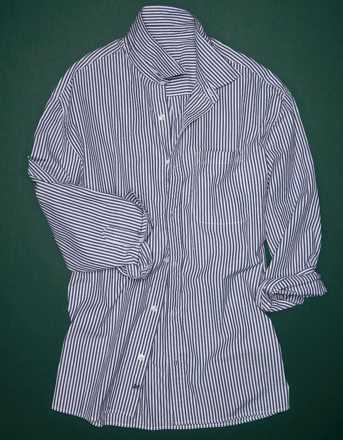 AE77 Premium Poplin Boyfriend Shirt | American Eagle Outfitters (US & CA)