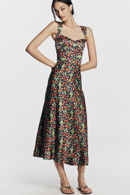 The Jocelyn Sleeveless Slip Midi Dress by Maeve | Anthropologie (US)