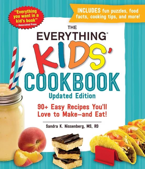 Everything® Kids' Cookbook: 90+ Easy Recipes You'll Love to Make and Eat! (Updated Edition) (Pap... | Walmart (US)