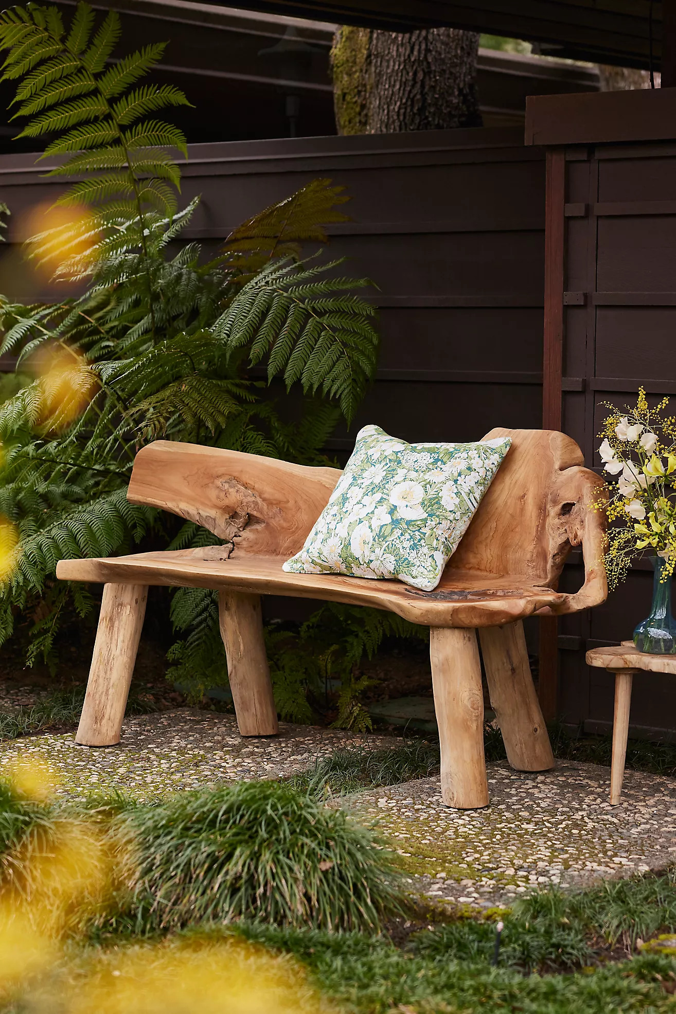 Teak Root Bench | Anthropologie (US)