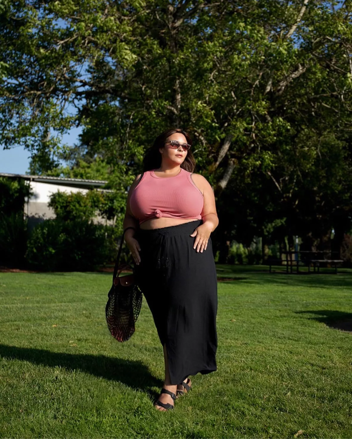 My Newest go-to Black Summer Maxi
