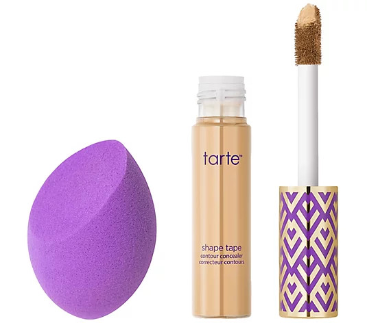 tarte Shape Tape Concealer w/ Sponge - QVC.com | QVC