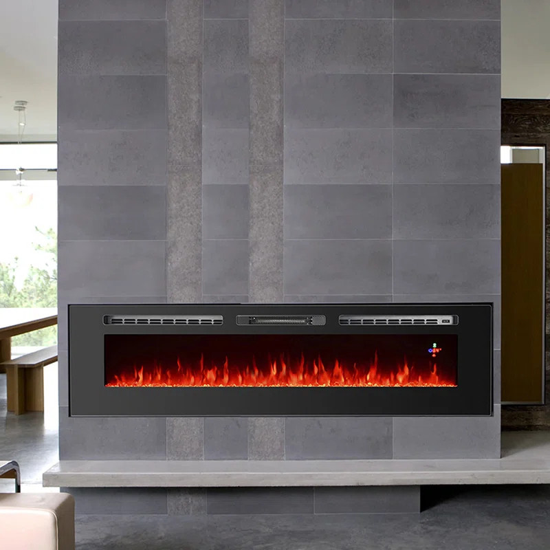 70'' W Electric Fireplace | Wayfair North America