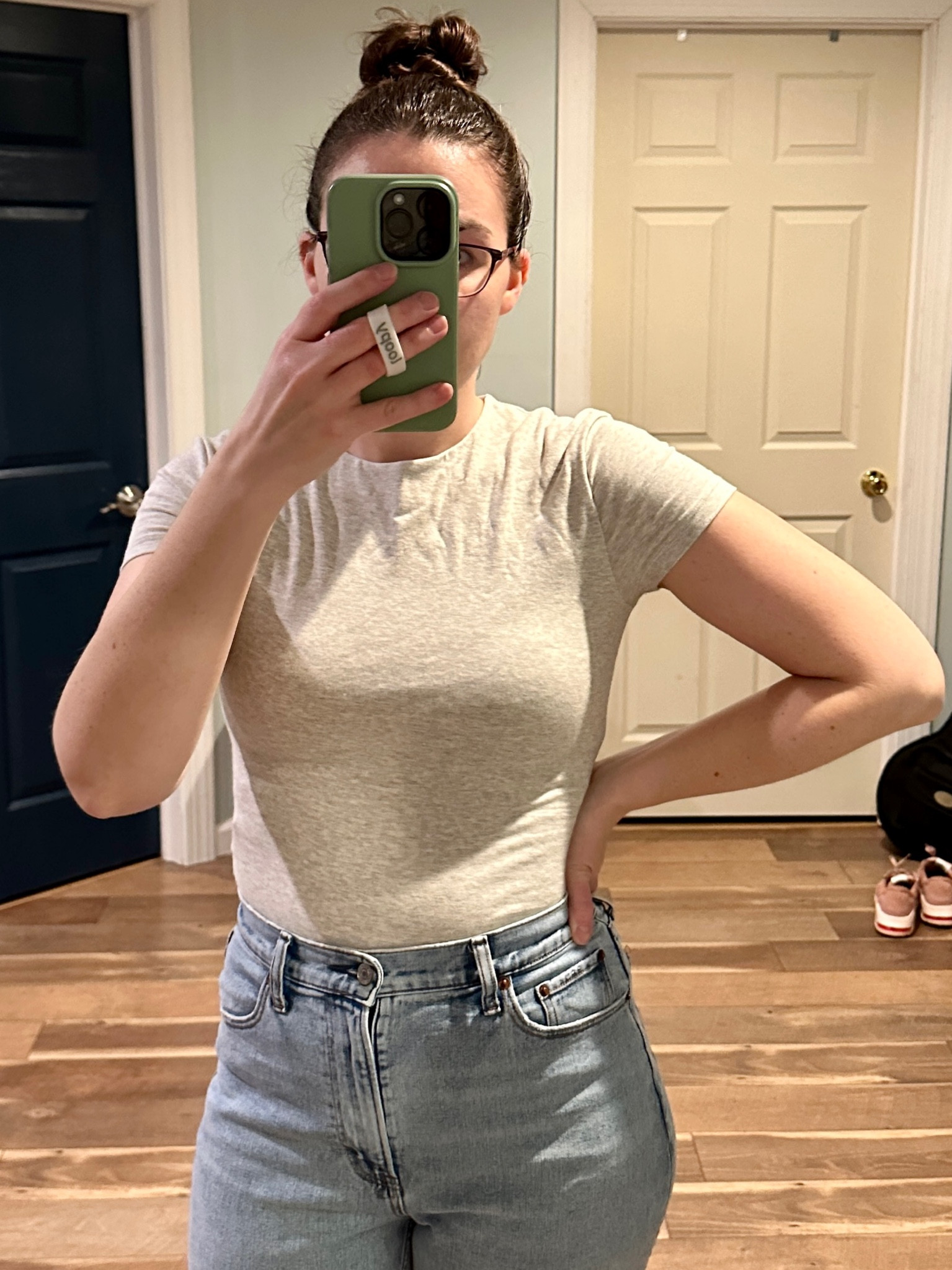 Abercrombie outfit—my favorite A&F jeans! I wear a 28R. 

#LTKSale #LTKstyletip #LTKFind