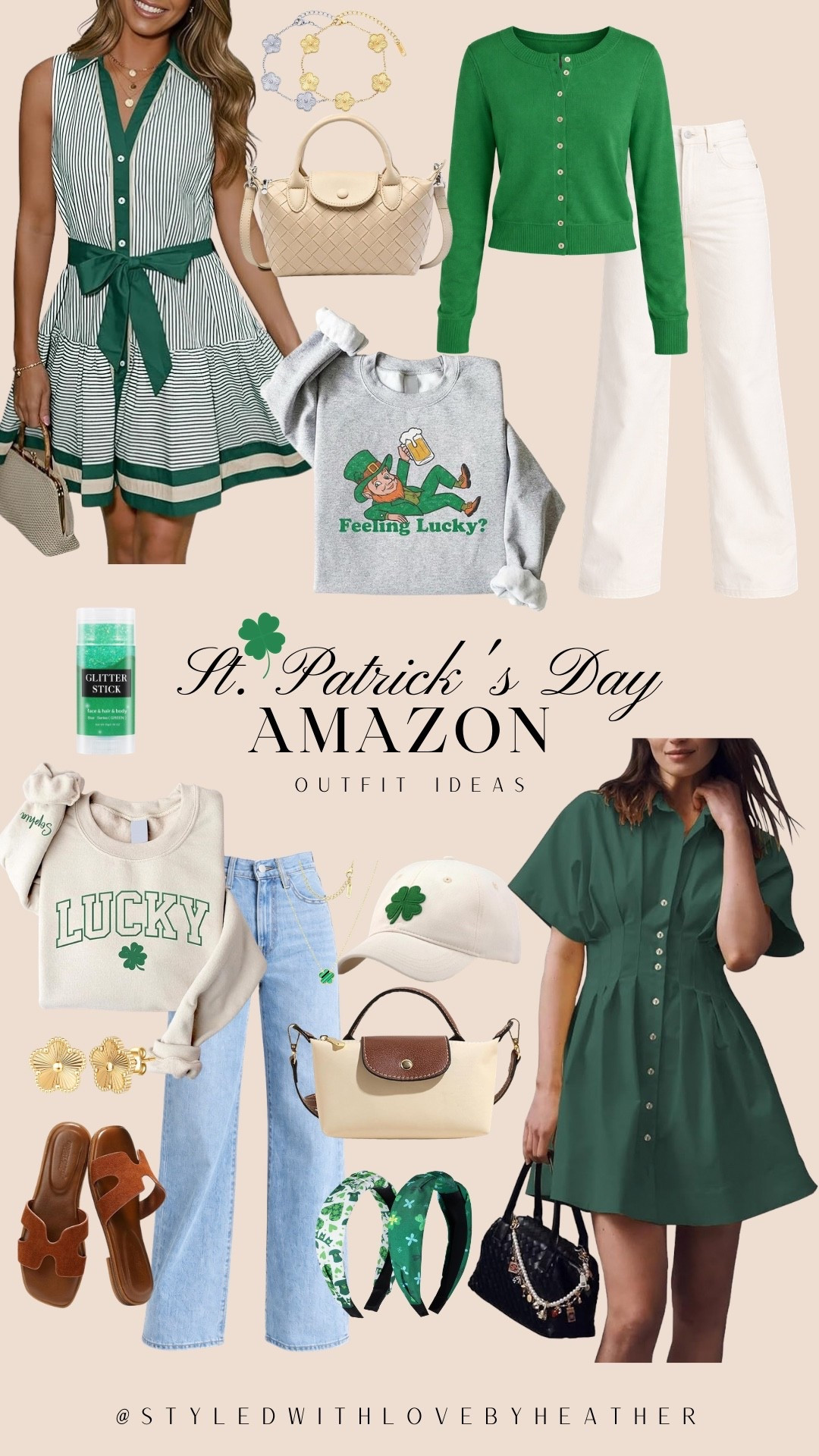 ST. PATRICK’S DAY AMAZON OUTFITS

Feeling lucky in the cutest green finds. I rounded up my favorite St. Patrick’s Day outfit ideas that are festive without being over the top. From casual denim looks to chic green dresses, everything is affordable and easy to style beyond the holiday.



#LTKSpringSale #LTKSeasonal #LTKootd