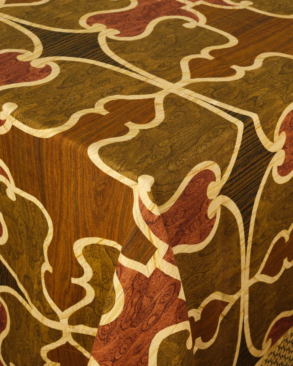 D'Ascoli Urbino Tablecloth Brun | Cabana Magazine