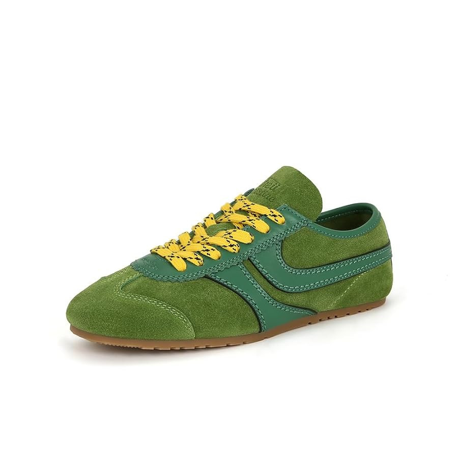 Sneakerina Ballet Sneaker Shoes Leather For Women Girls Flats Cute Casual Lightweight Running Sof... | Amazon (US)