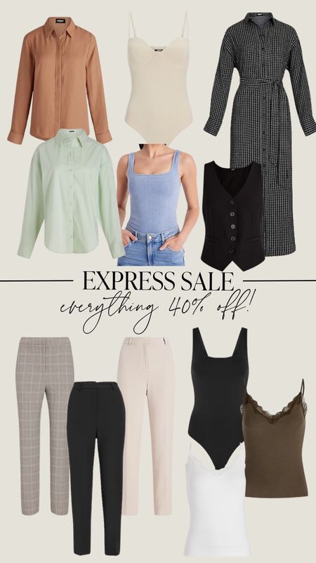 Express is having a sale! 40% off everything site wide

#LTKsalealert #LTKbeauty #LTKstyletip