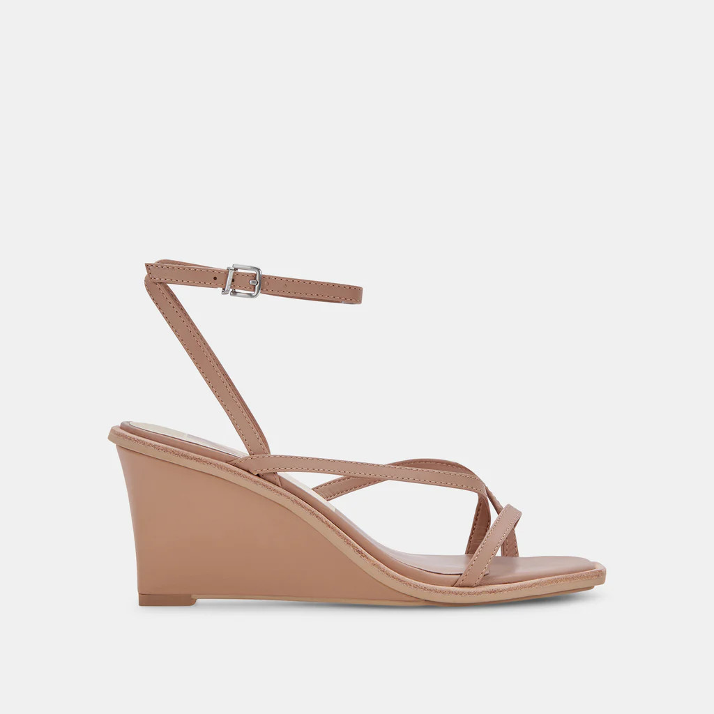 GEMINI WEDGES CAFE LEATHER | DolceVita.com