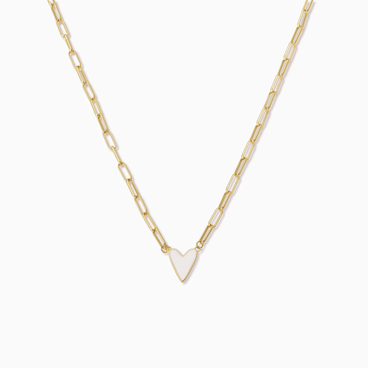 Enamel Heart Necklace | Uncommon James