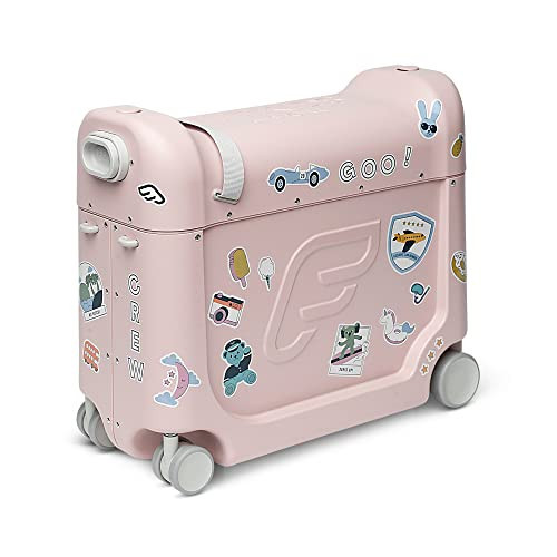 Stokke JetKids BedBox, Pink Lemonade - Kid's Ride-On Suitcase & In-Flight Bed - Help Your Child Relax & Sleep on the Plane - Approved by Many Airlines - Best for Ages 3-7 | Amazon (US)