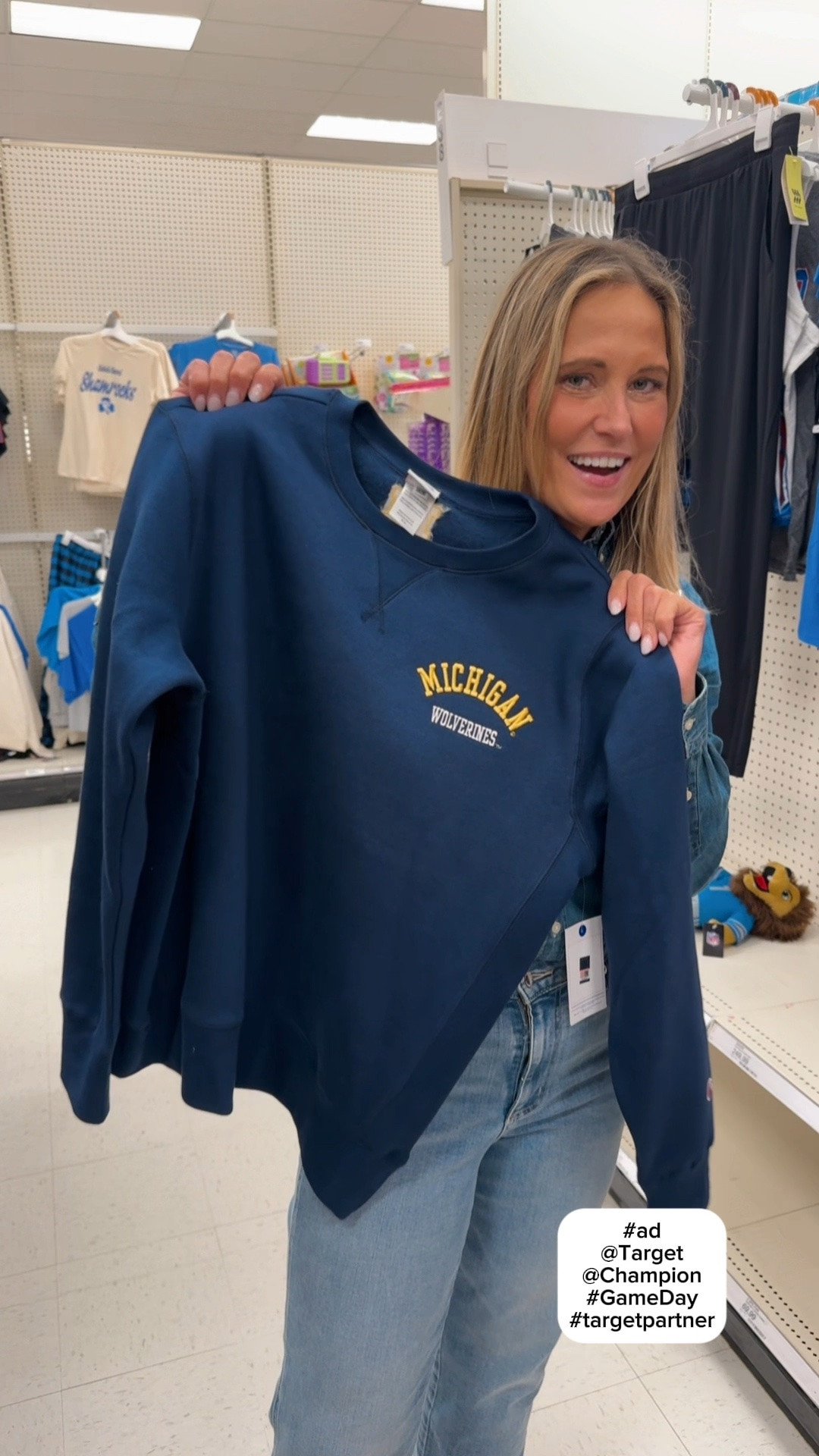 #ad We are headed to Target to grab game day gear for Parent’s weekend! The Champion NCAA Collection, Only at Target has great Officially Licensed Michigan Champion Apparel that's as comfy as it is cute and can be worn for game day or anything in between!
Find it at select Target stores and online.
#TargetPartner @Target #GameDay @champion